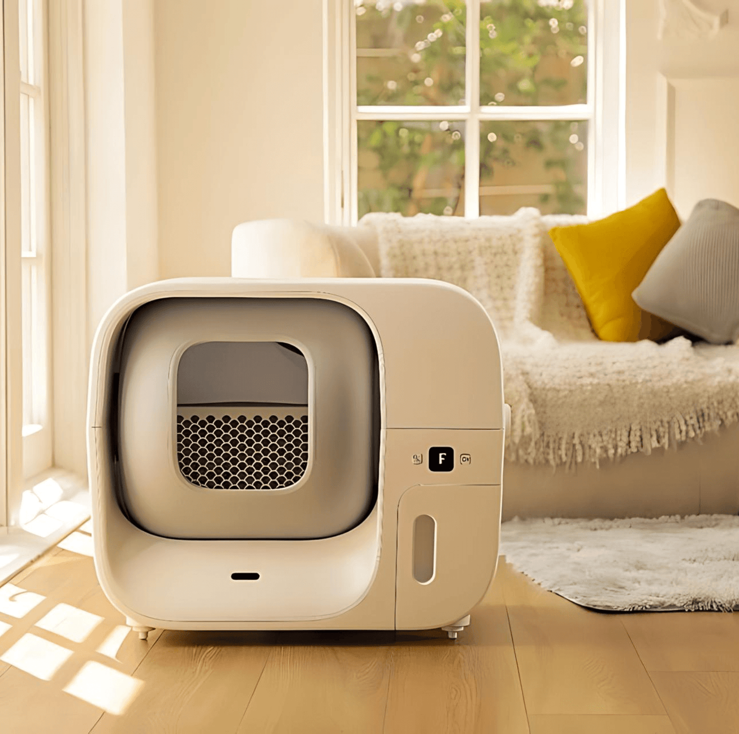 Furbulous Smart Cat Litter Box (Updated version) - Automatic Self-Cleaning with App Control and Remote Monitoring