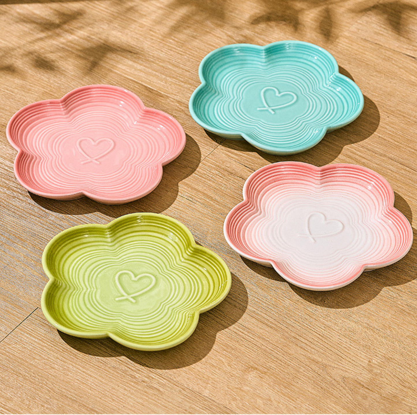 Flower-Shaped Ceramic Pet Bow