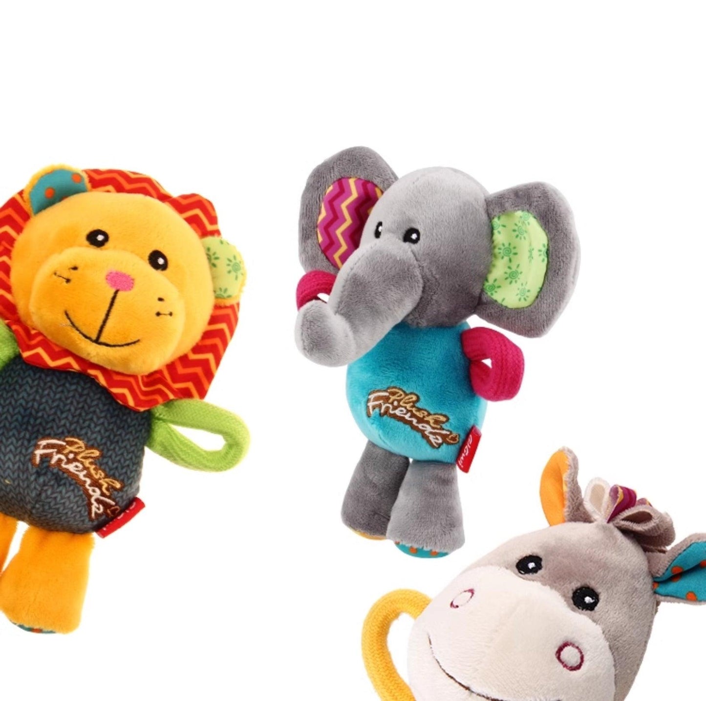 GiGwi Honour Series - Interactive Plush Squeaky Toys for Small Dogs