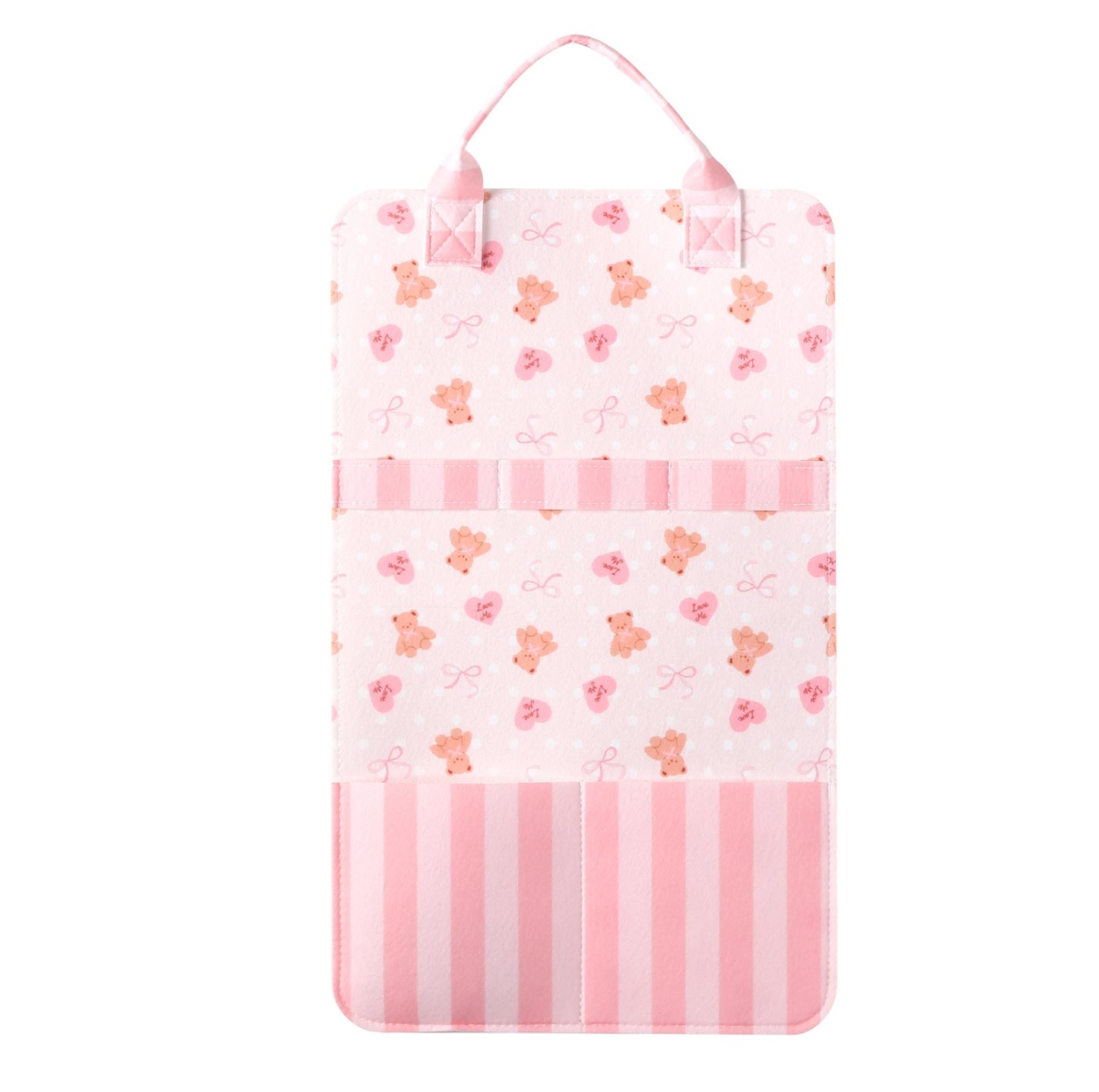 Cat Toy & Accessory Storage Felt Bag – Wall-Hanging Organiser (Toys not included)