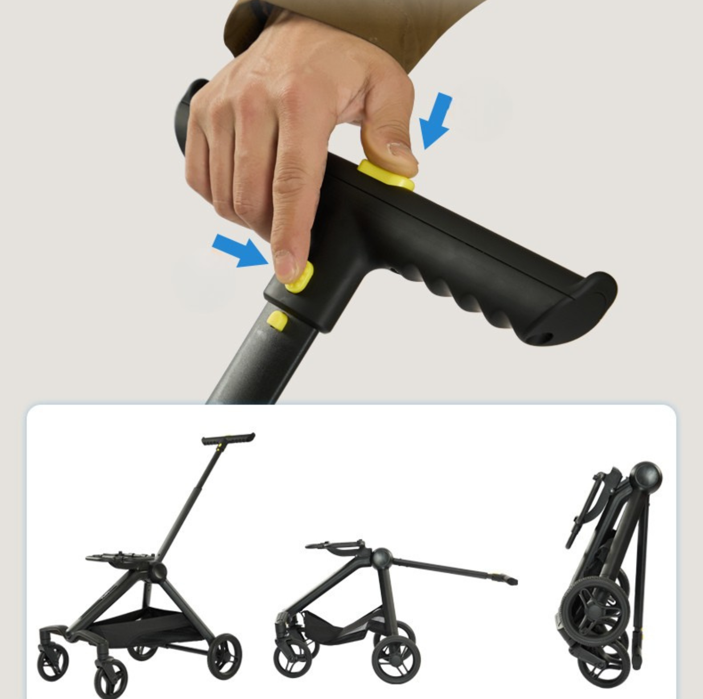 Reversible Pet Stroller – Premium Lightweight Design