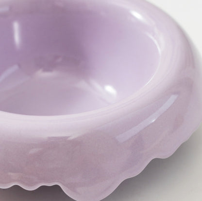 Ice Cream Styled Detatchable Lead-Free Ceramic Pet Food Bowls