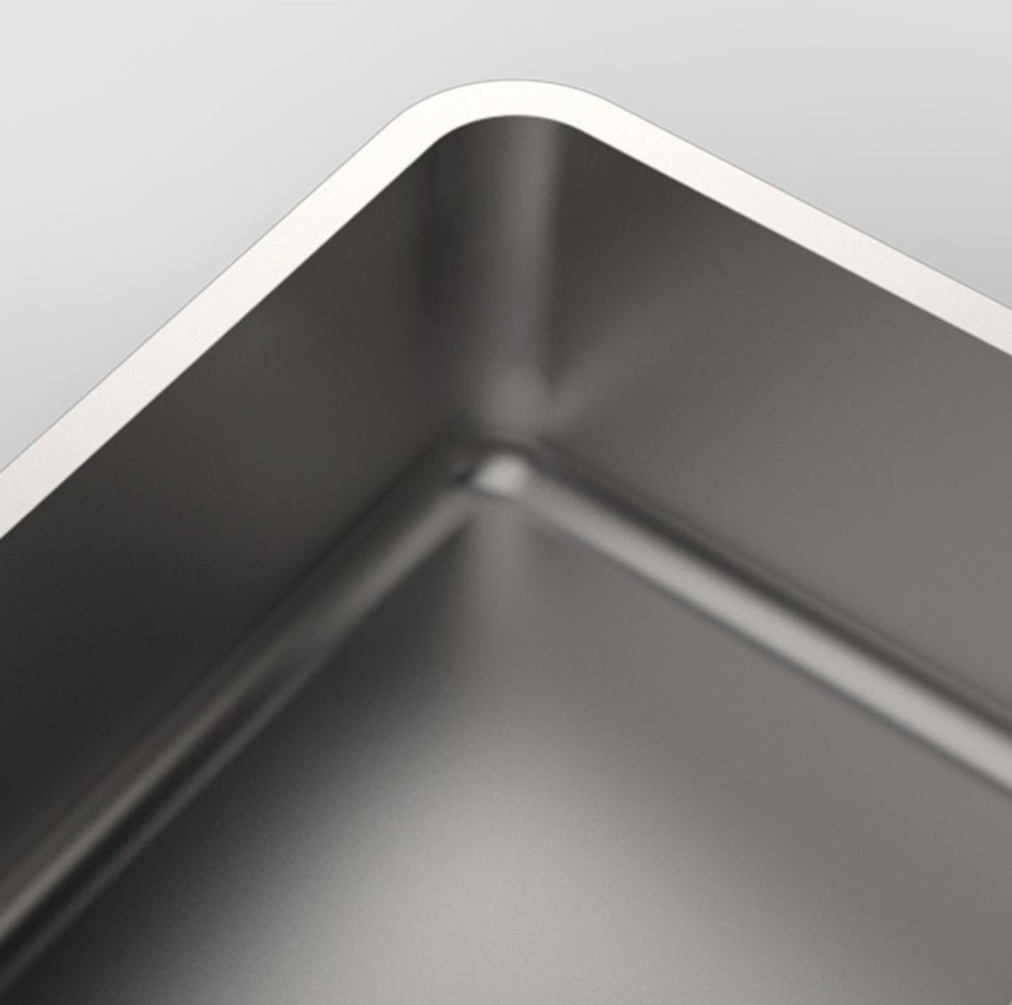 Stainless Steel Open Cat Litter Box – Large High-Edge Design