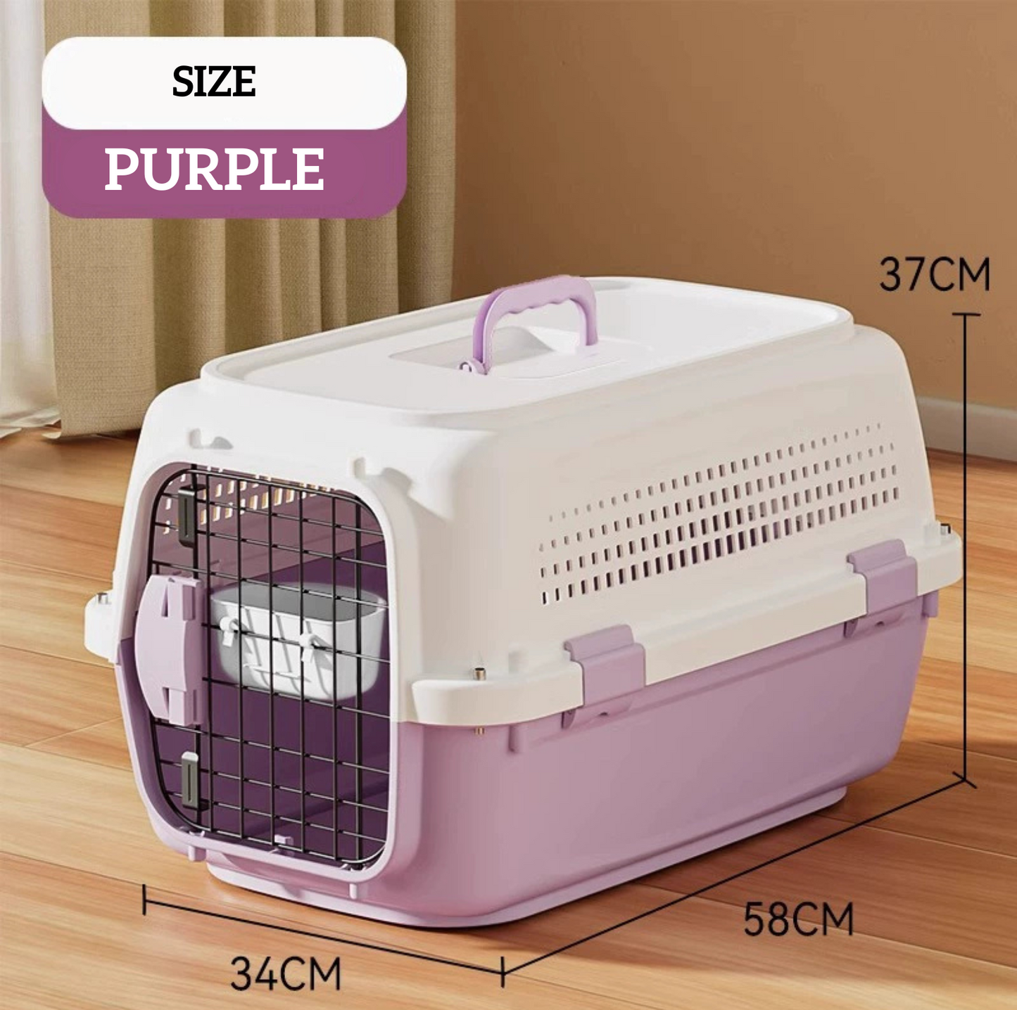 Airline-Ready Pet Travel Carrier