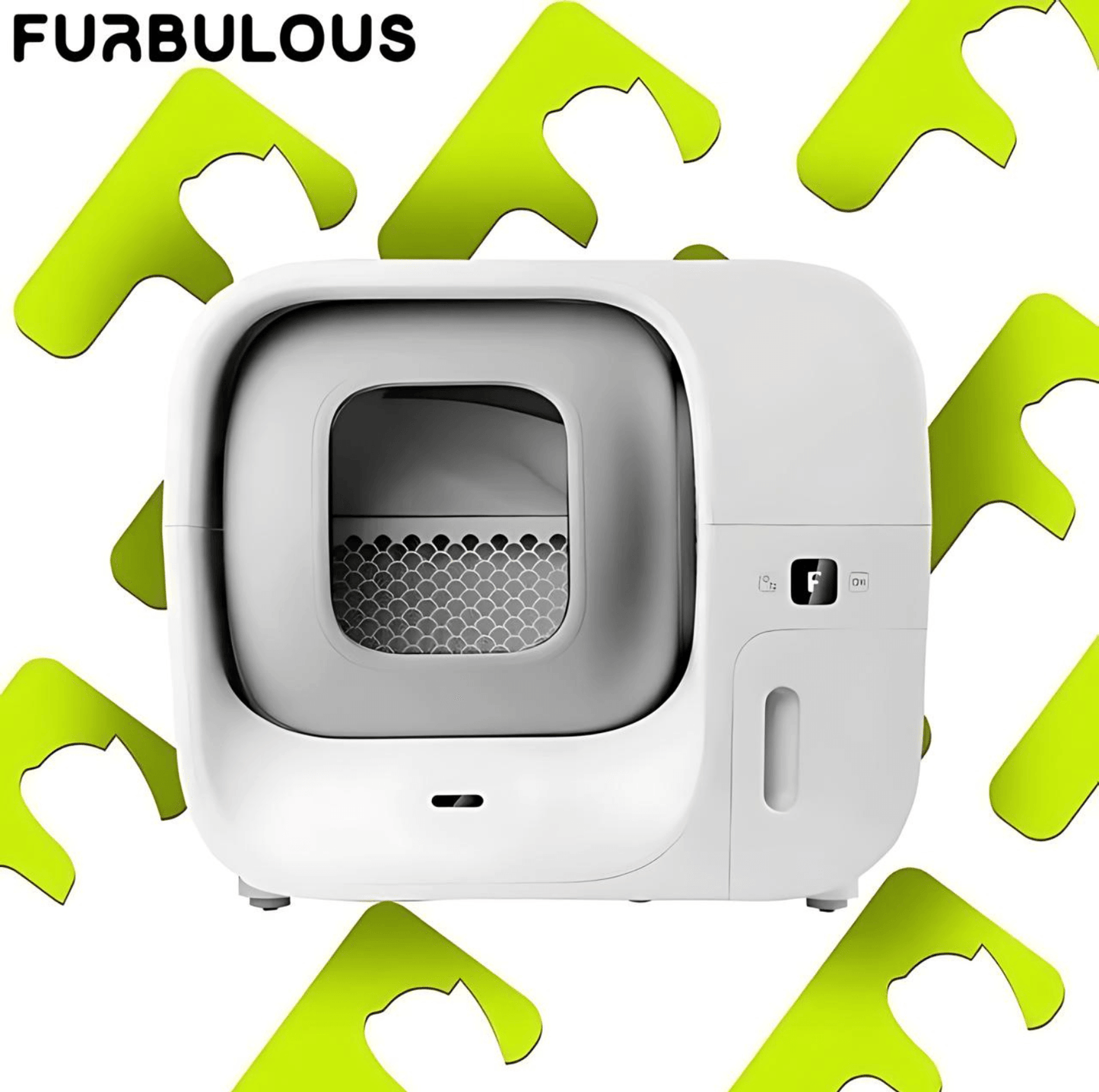 Furbulous Smart Cat Litter Box (Updated version) - Automatic Self-Cleaning with App Control and Remote Monitoring