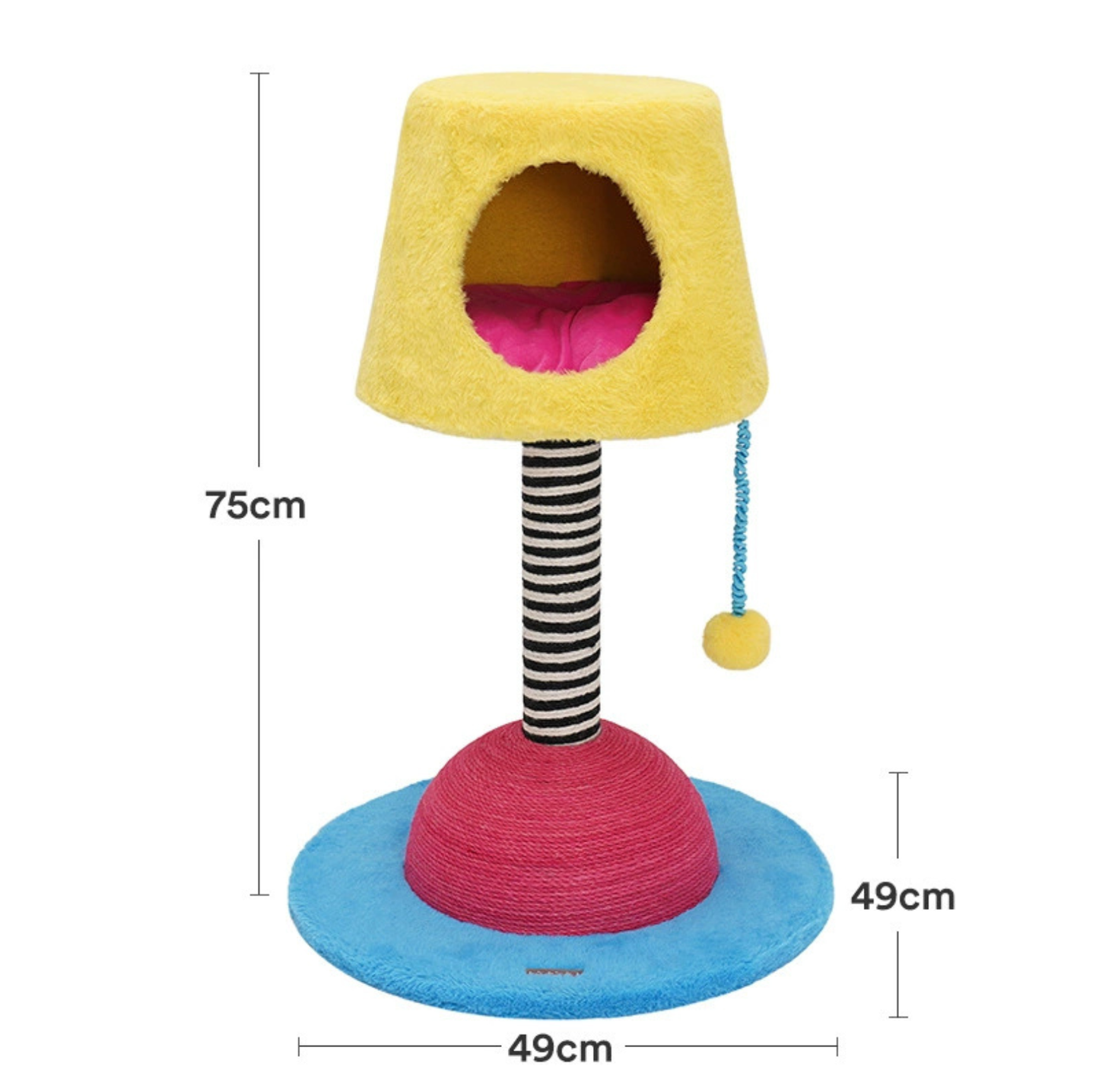ZeZe “Lamp Dream” Mini Cat Tower