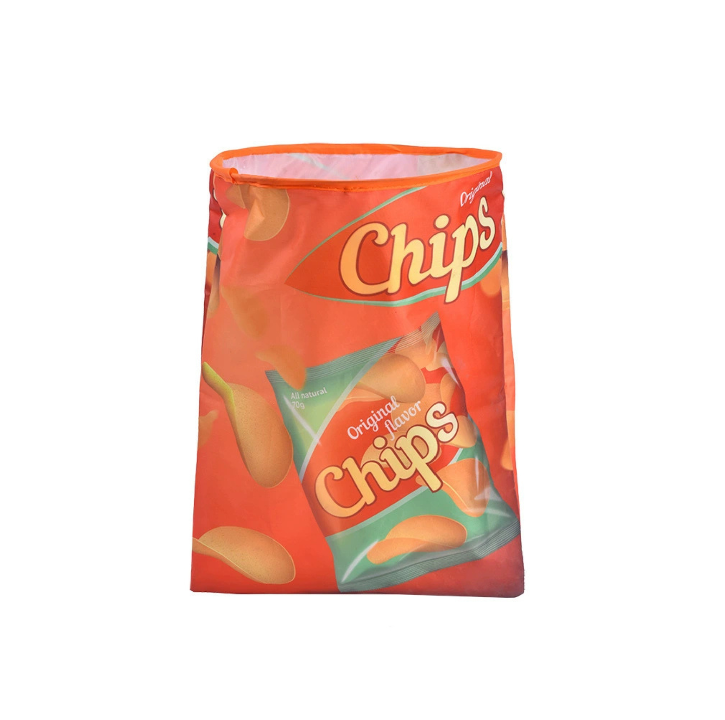”Crispy Chips Bag” Crinkle Cat Tunnel