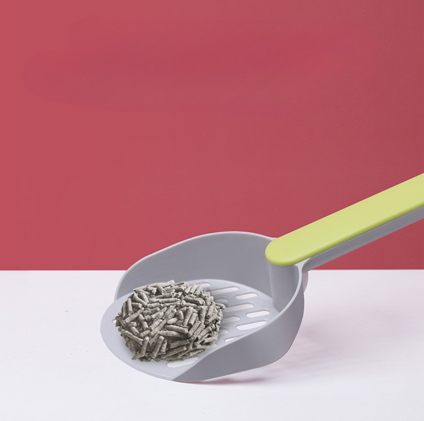 Cat Litter Scoop with Hidden Hanging Hook