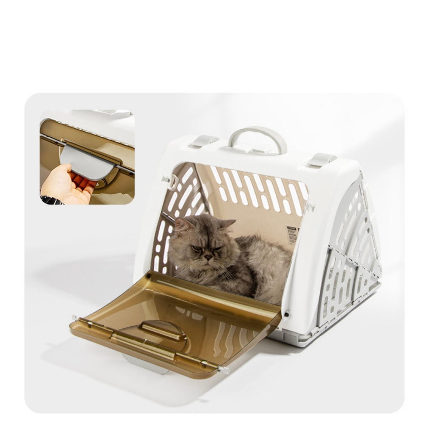 Foldable Travel Cat Carrier-The Pur-fect Solution Carrying Your Furry Friend