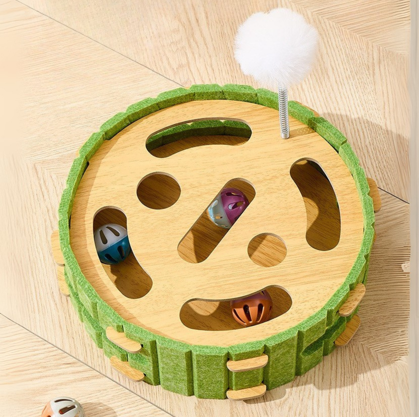 Cat Teasing & Puzzle Play Box