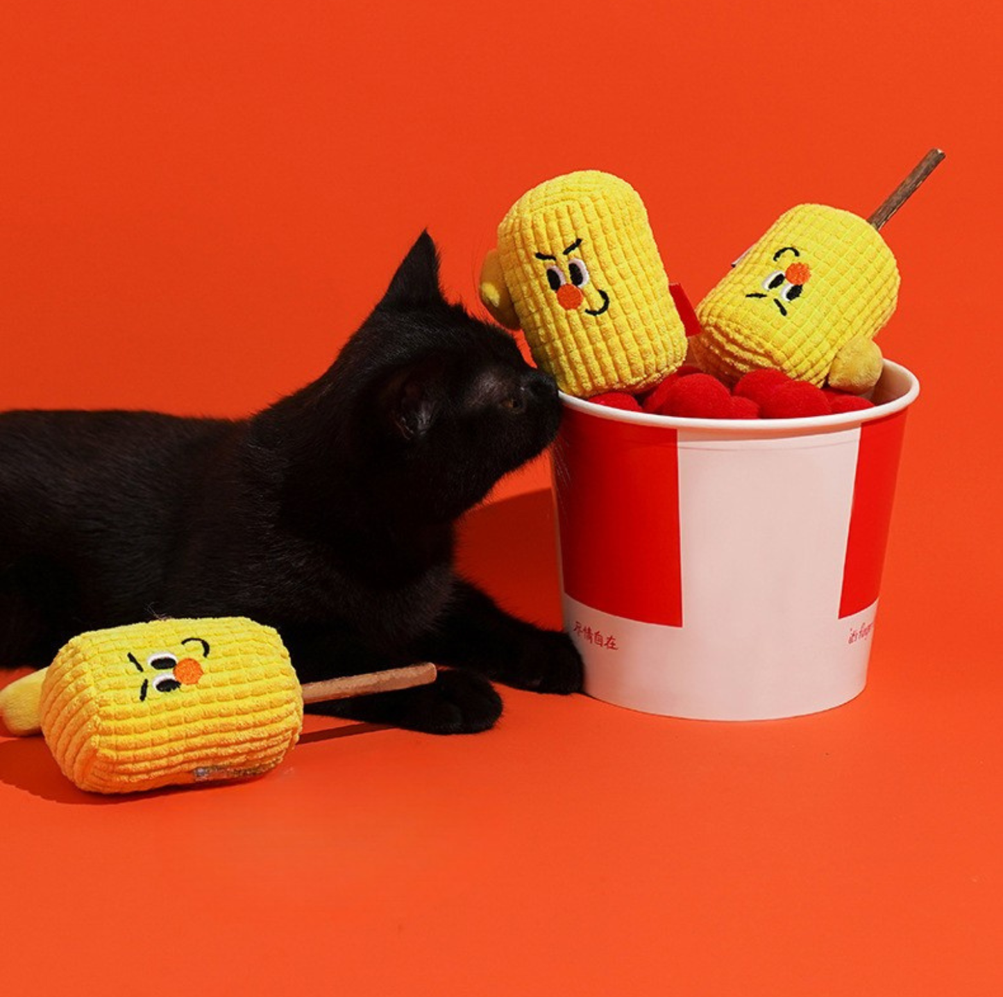 ZeZe Corn Style Silvervine Cat Toy