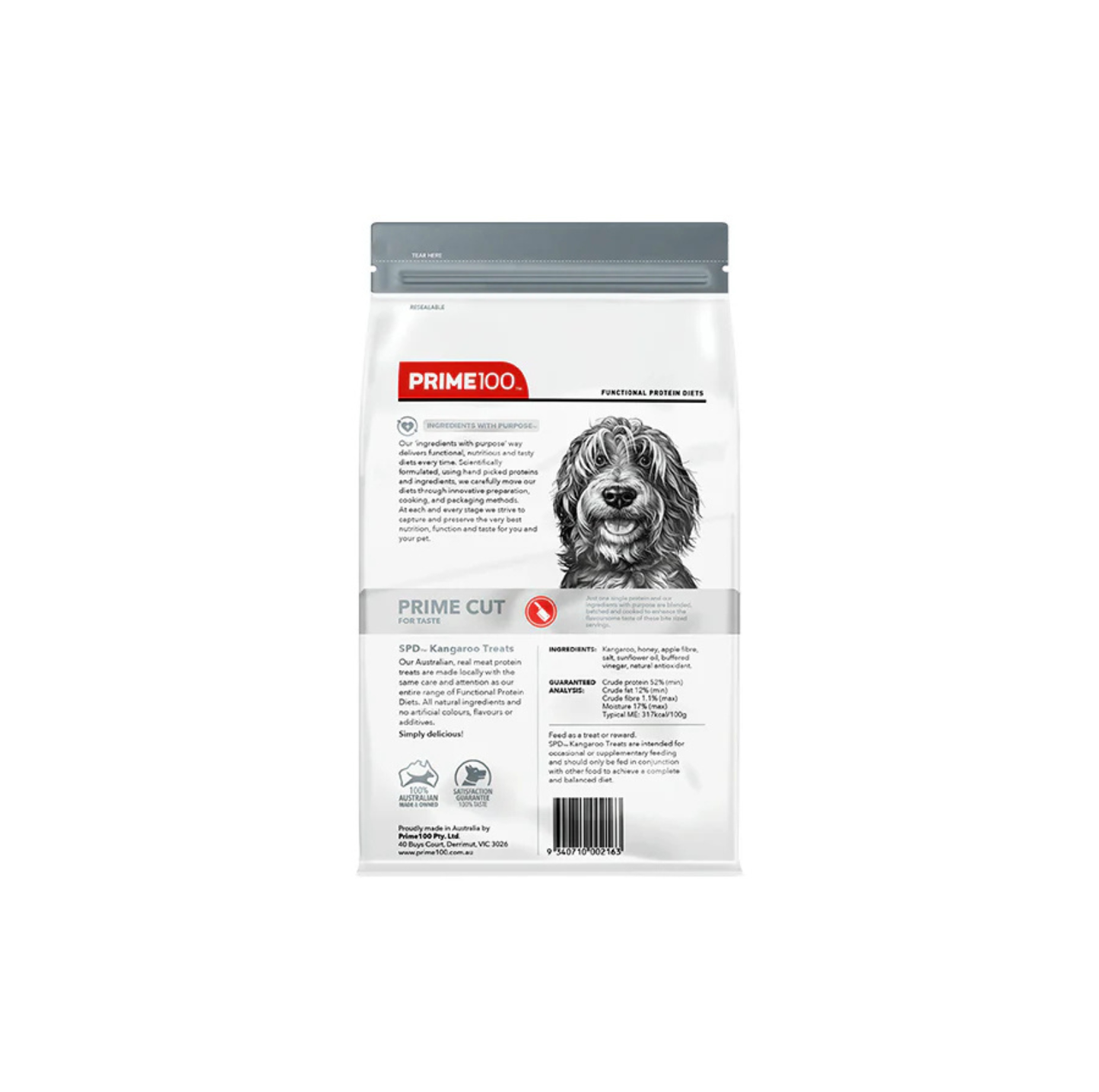 SPD™ Prime Cut Kangaroo Treats 100g