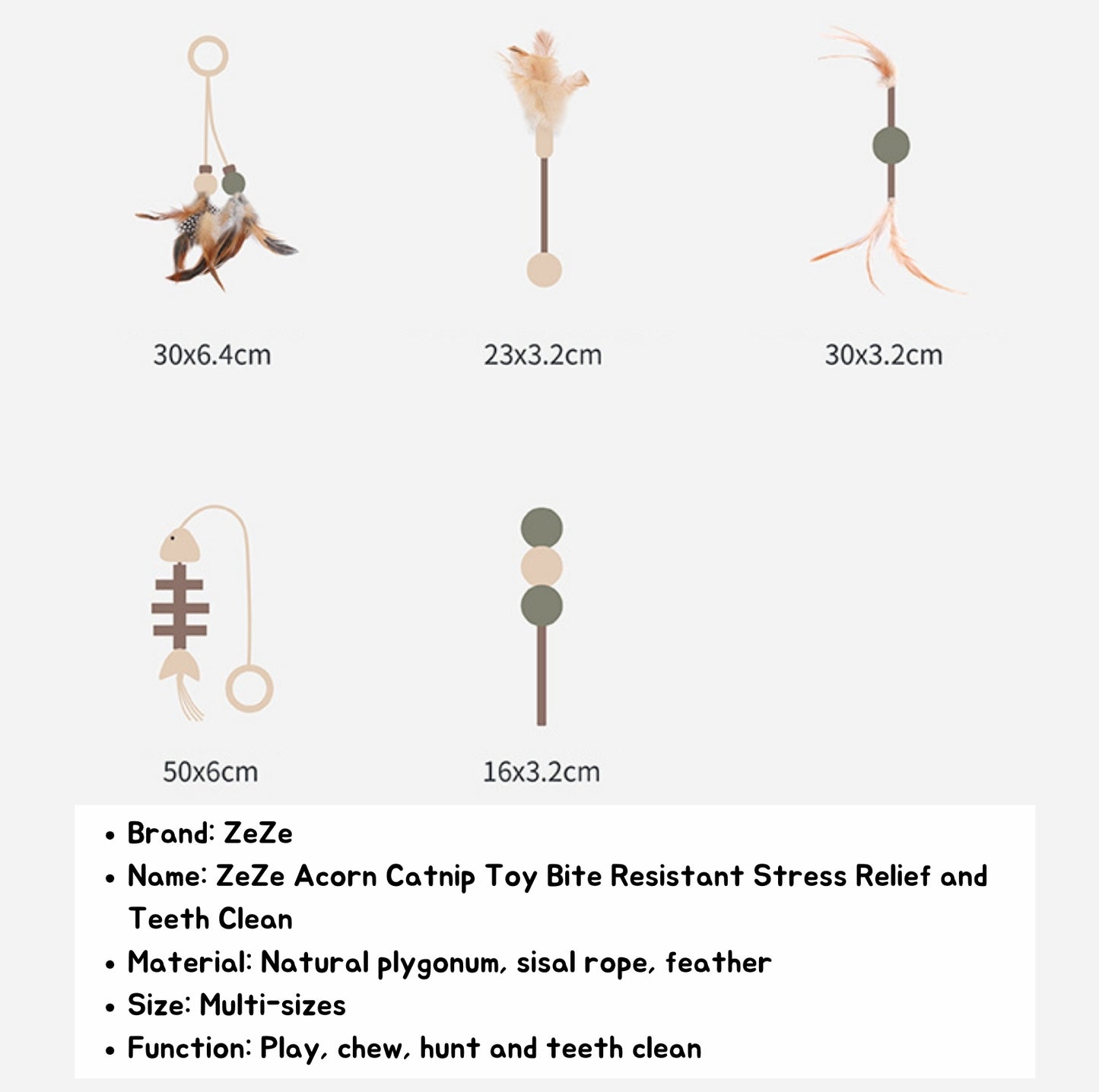 ZeZe Silvervine Cat Toy