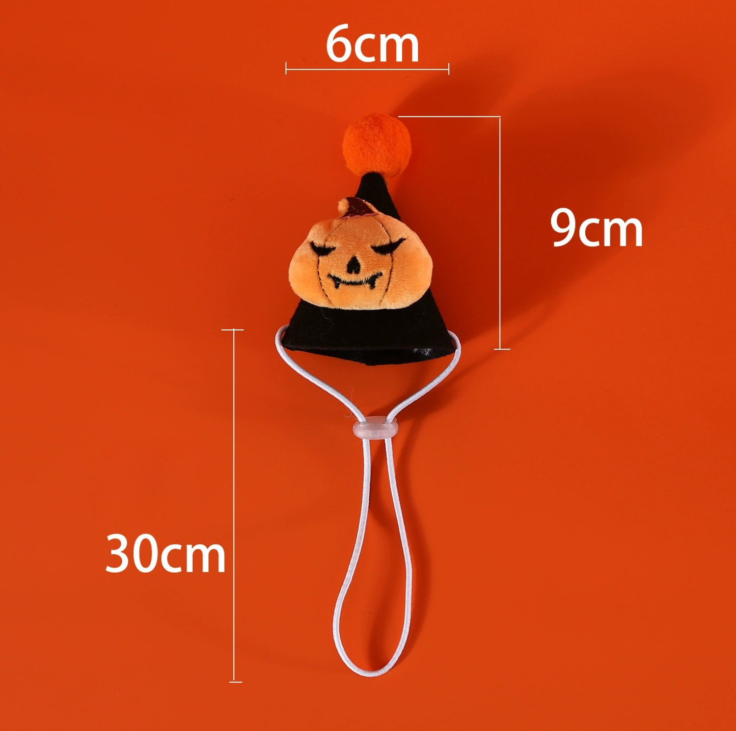 Halloween Pumpkin & Spider Hat for Cats and Dogs