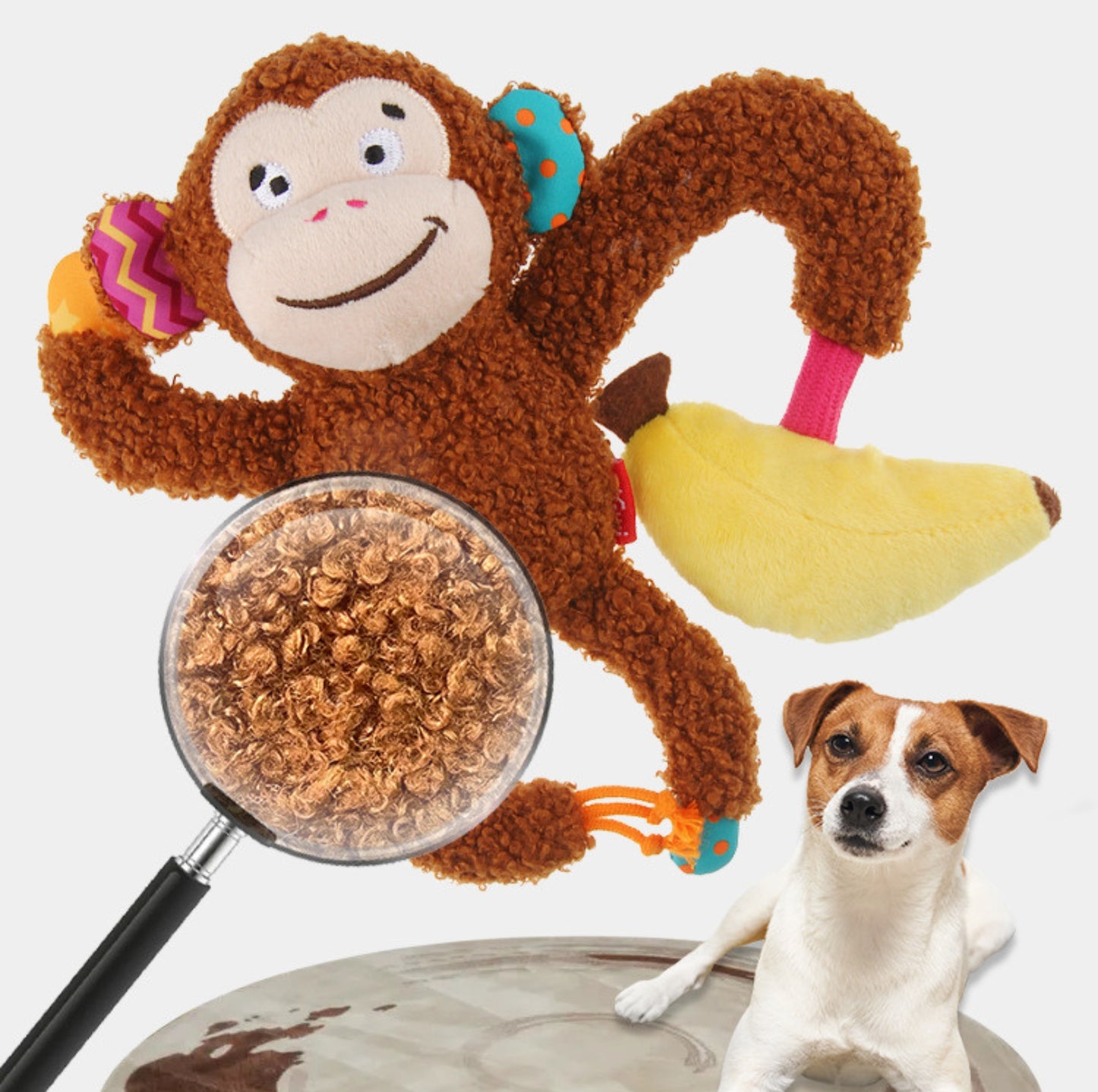 GiGwi Plush Friends Dog Chewing Toys
