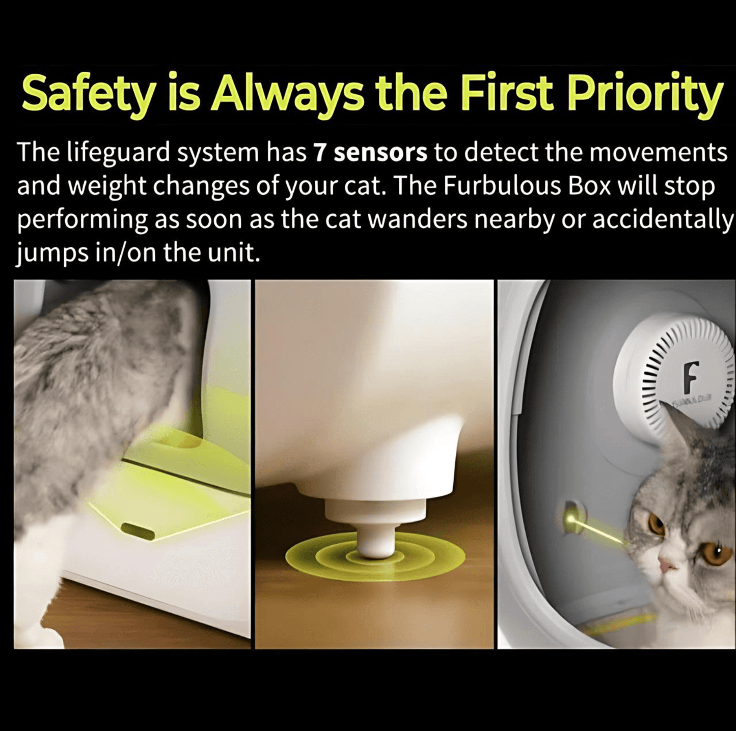 Furbulous Smart Cat Litter Box (Updated version) - Automatic Self-Cleaning with App Control and Remote Monitoring