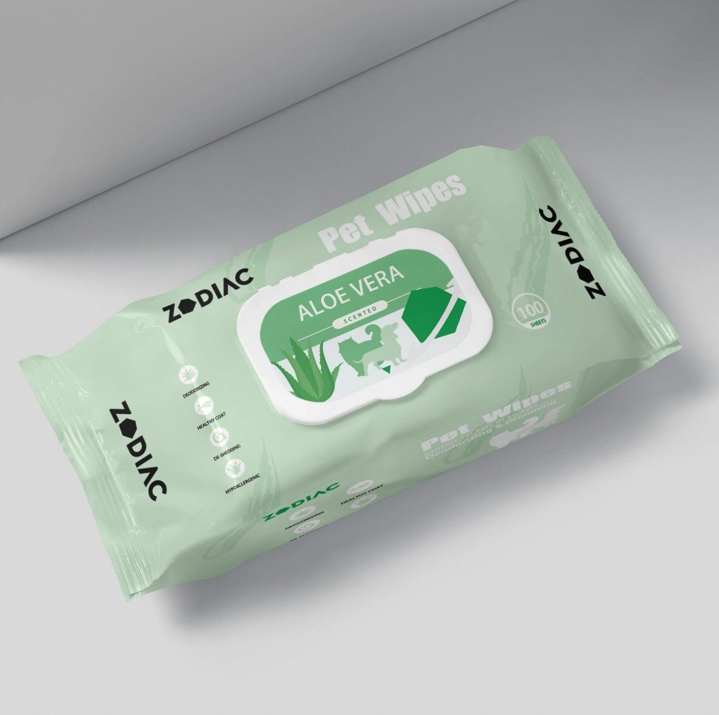 ZODIAC Pet Wipes 100 Sheets