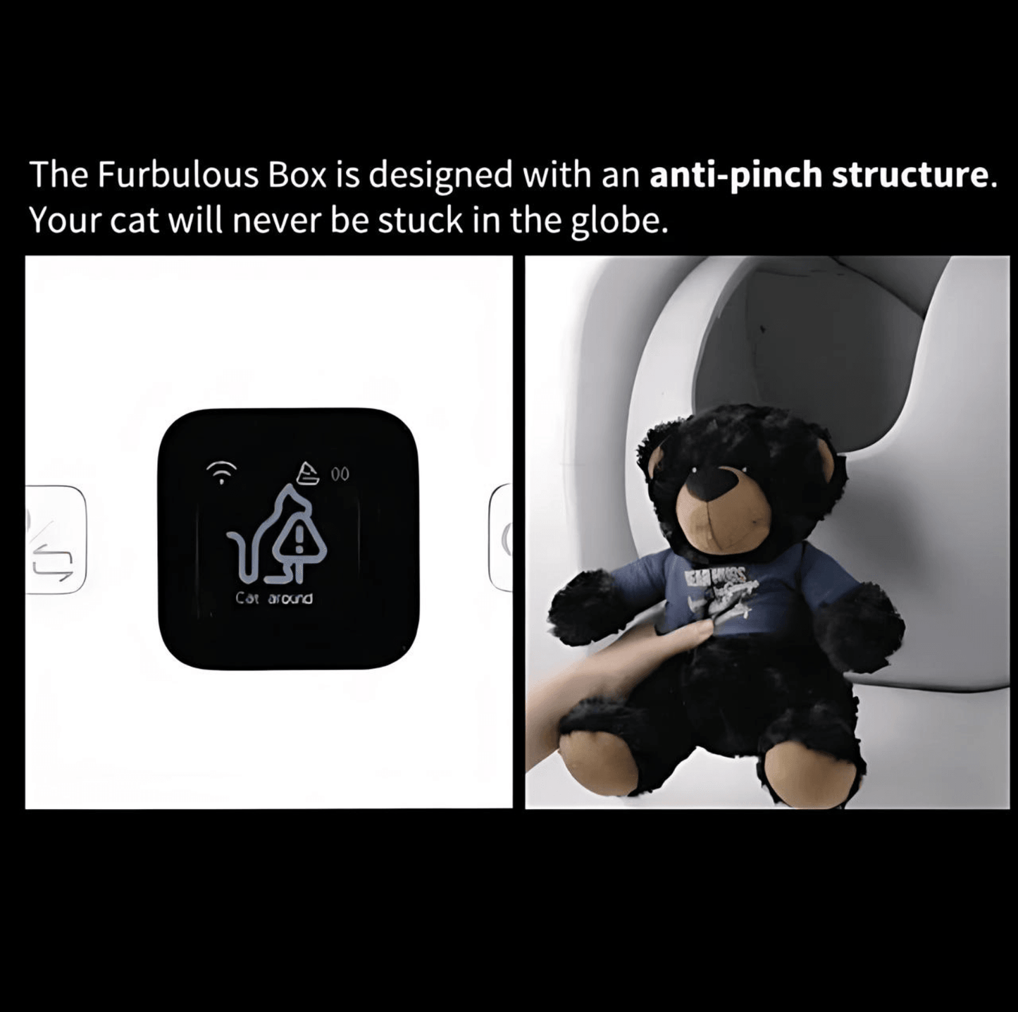 Furbulous Smart Cat Litter Box (Updated version) - Automatic Self-Cleaning with App Control and Remote Monitoring