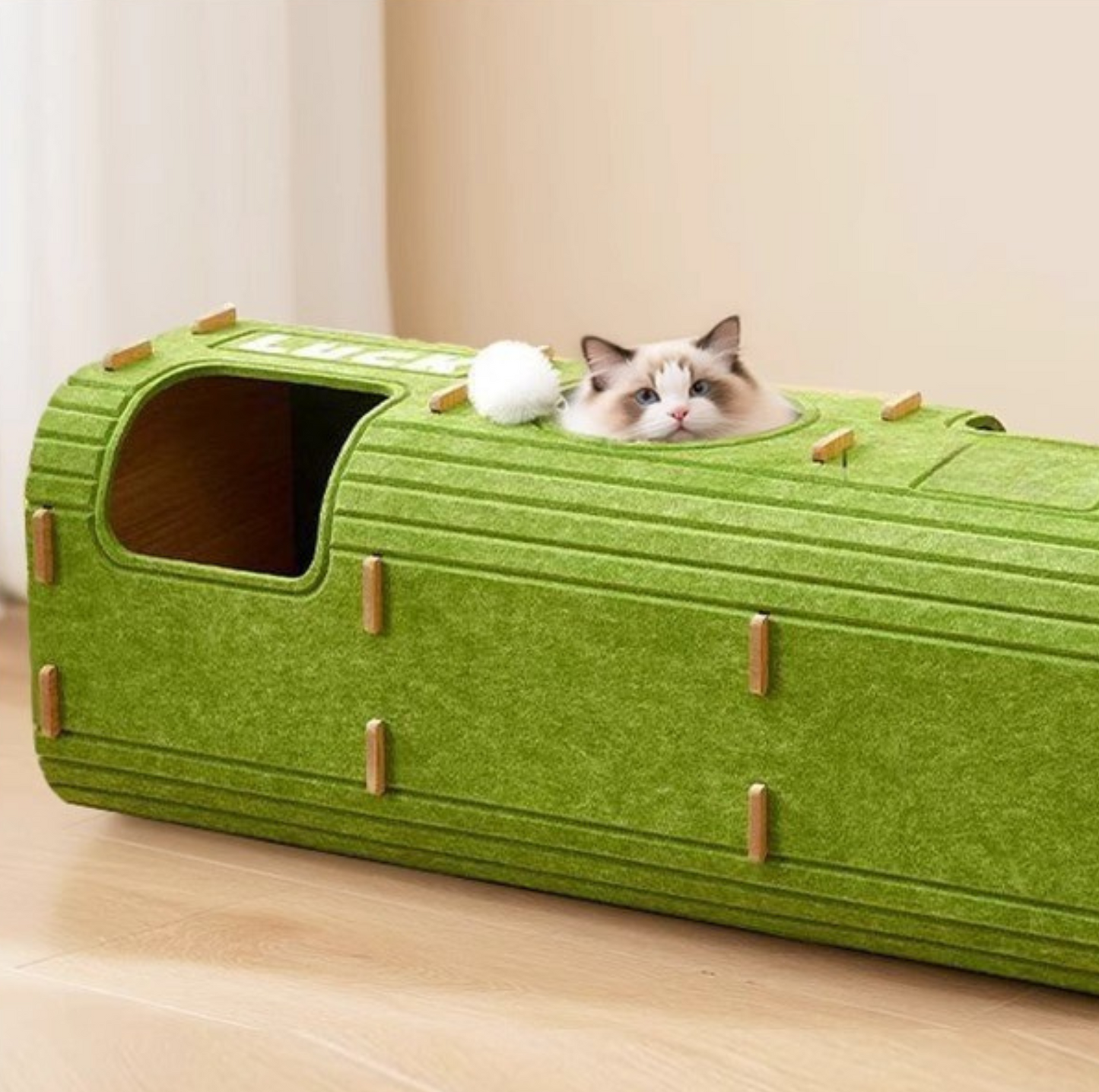 Three-Tier Felt Cat Climbing Tower