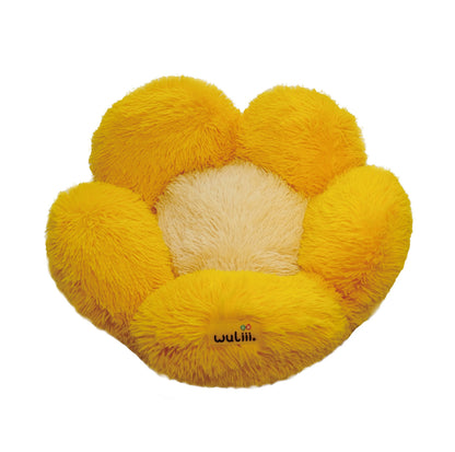 Wuliii Fluffy and Soft Flower Styled Pet Bed