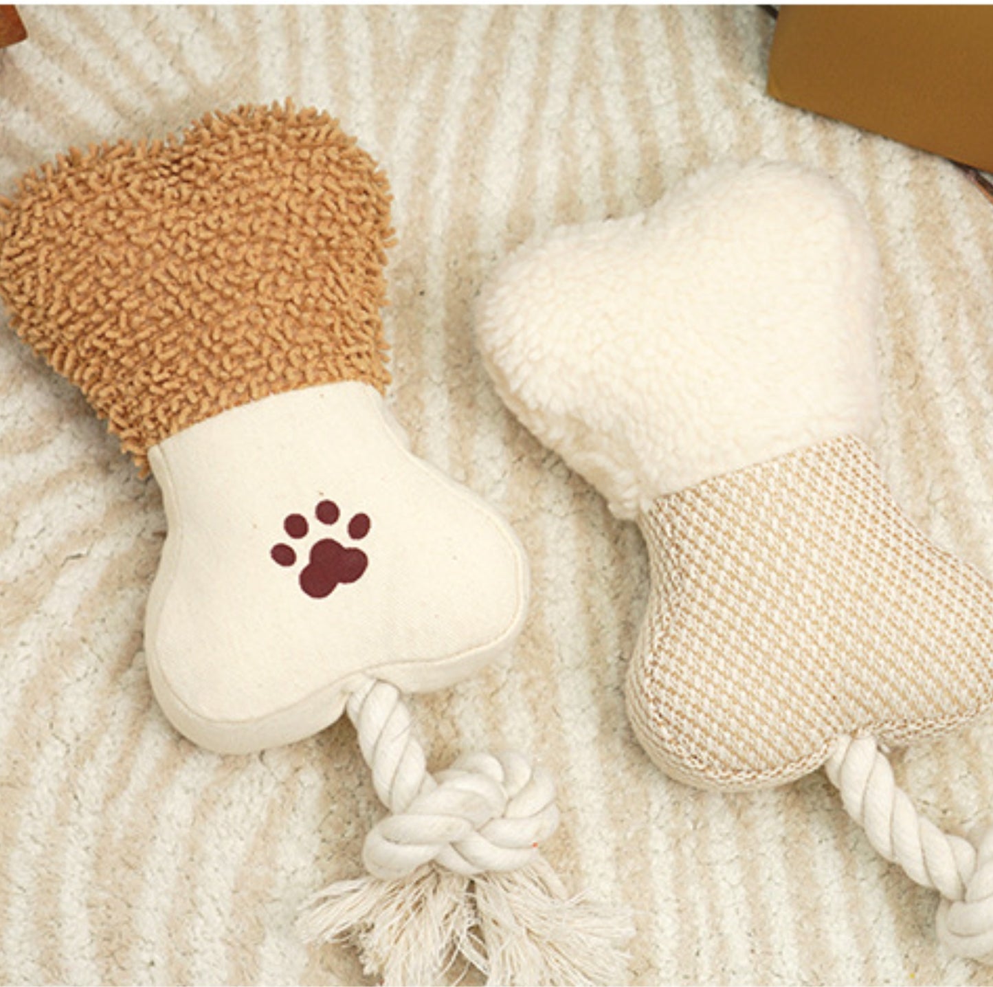 Chew Buddy Rope Dog Toys– Plush Toys for Medium & Large Dogs