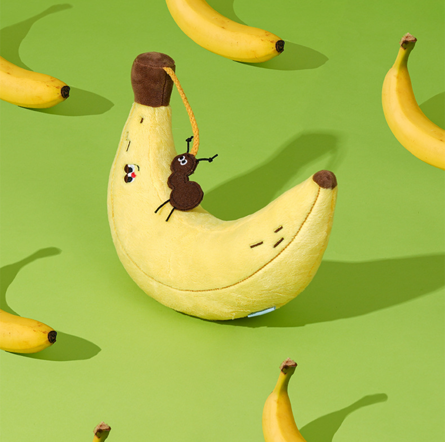 ZeZe Banana Style Pet Pillow Toy – Soft Cuddly Kicker
