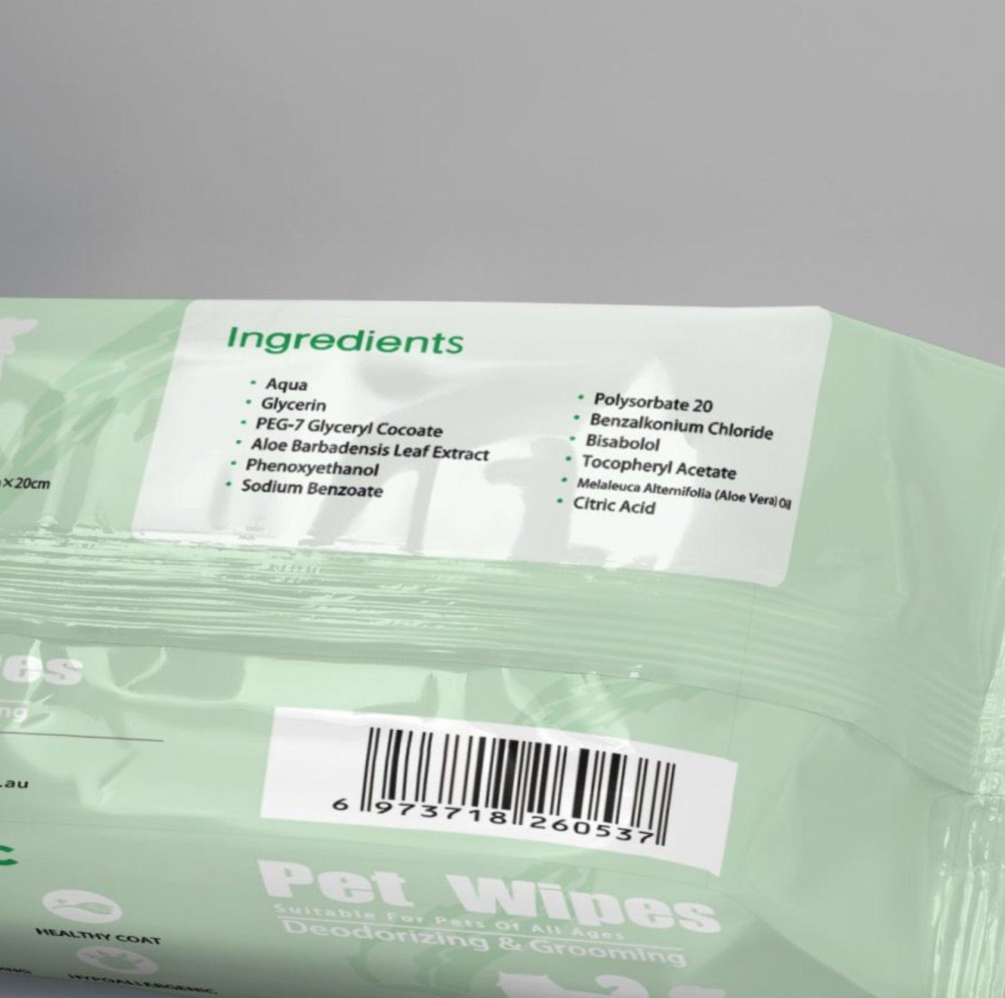 ZODIAC Pet Wipes 100 Sheets