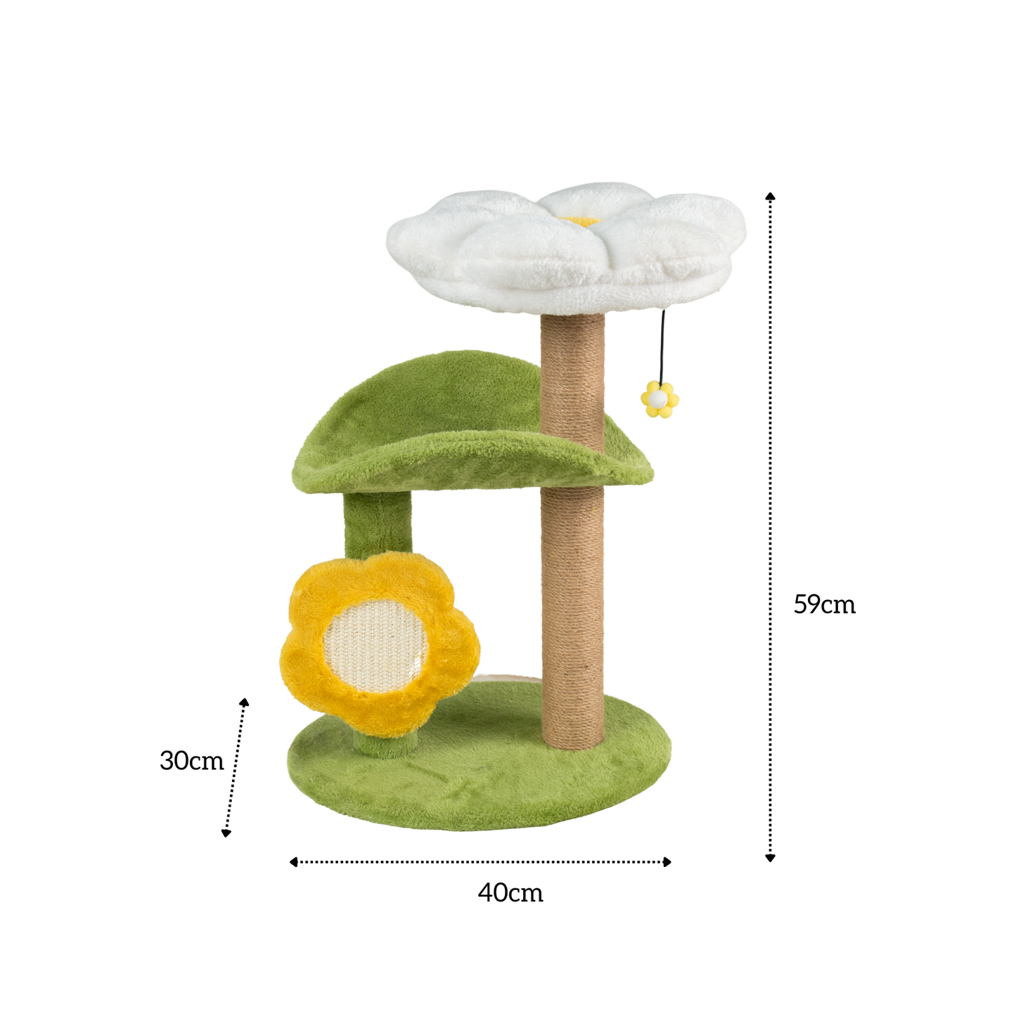 Small Blossom Bloom Cat Tree -59cm (KGR019)