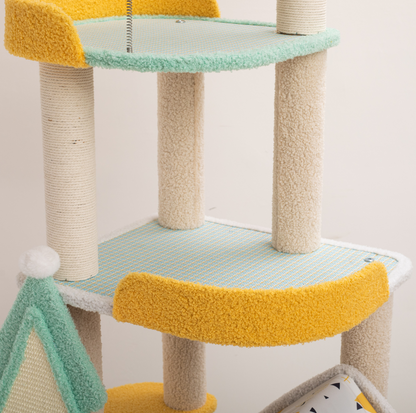 Fairy Tale Paradise Cat Tree With Non-Stick Covering