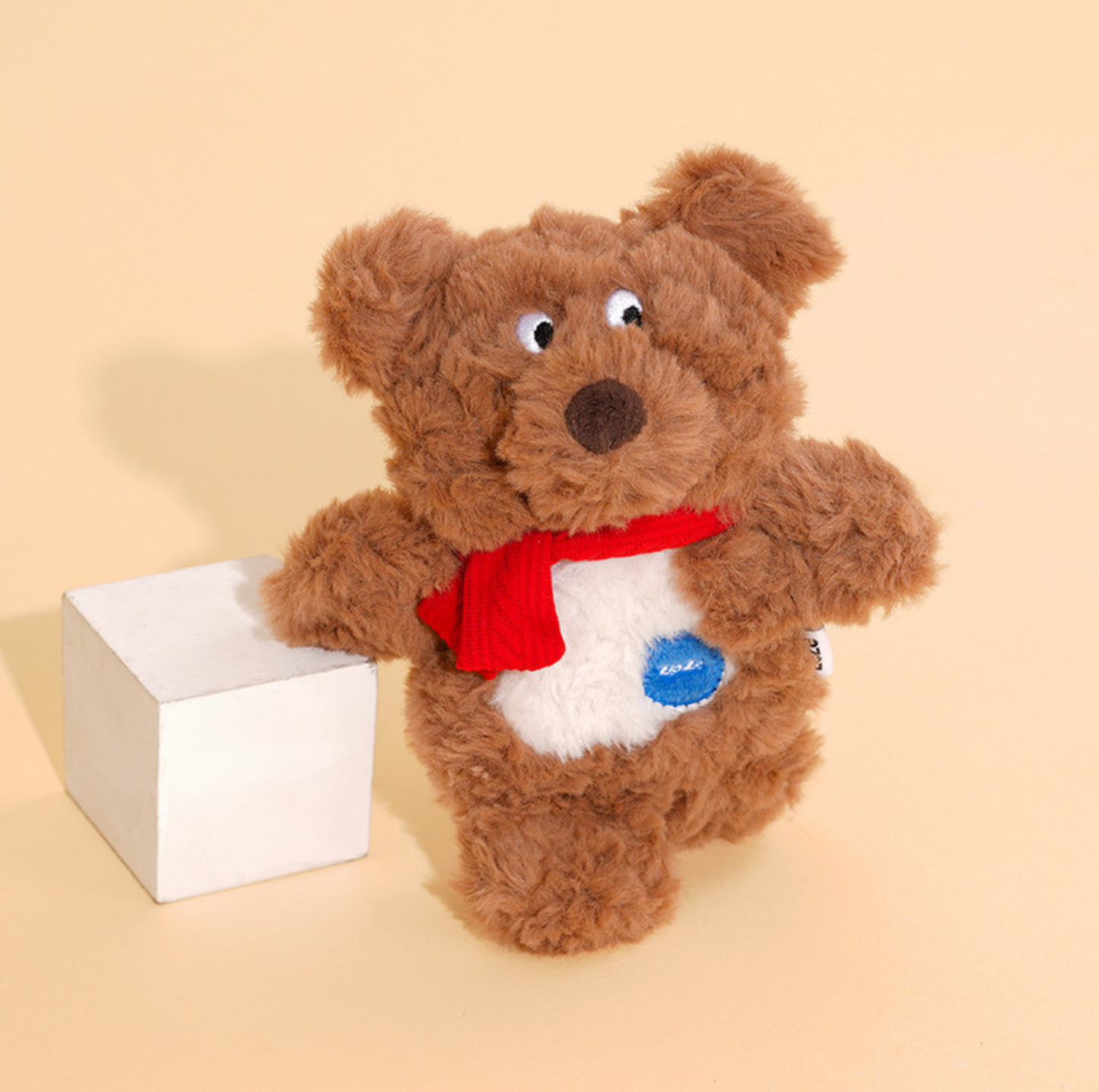 ZeZe Plush Teddy Bear Squeaky Dog Toy