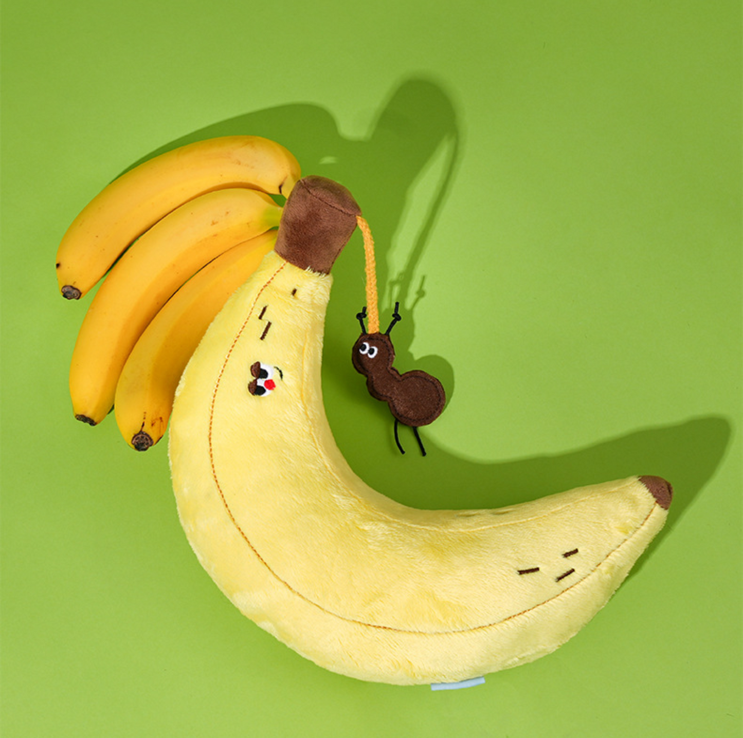 ZeZe Banana Style Pet Pillow Toy – Soft Cuddly Kicker