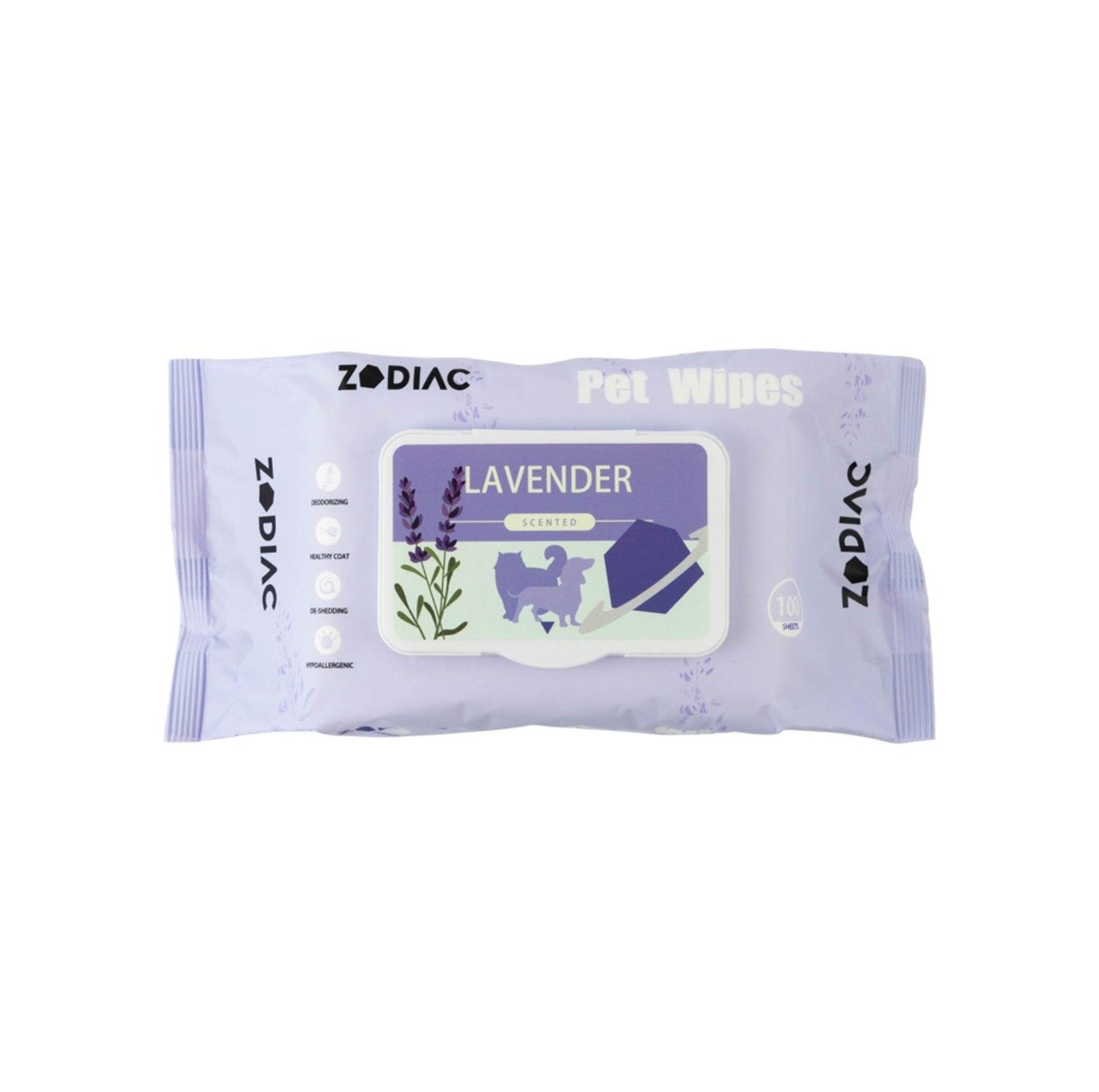 ZODIAC Pet Wipes 100 Sheets