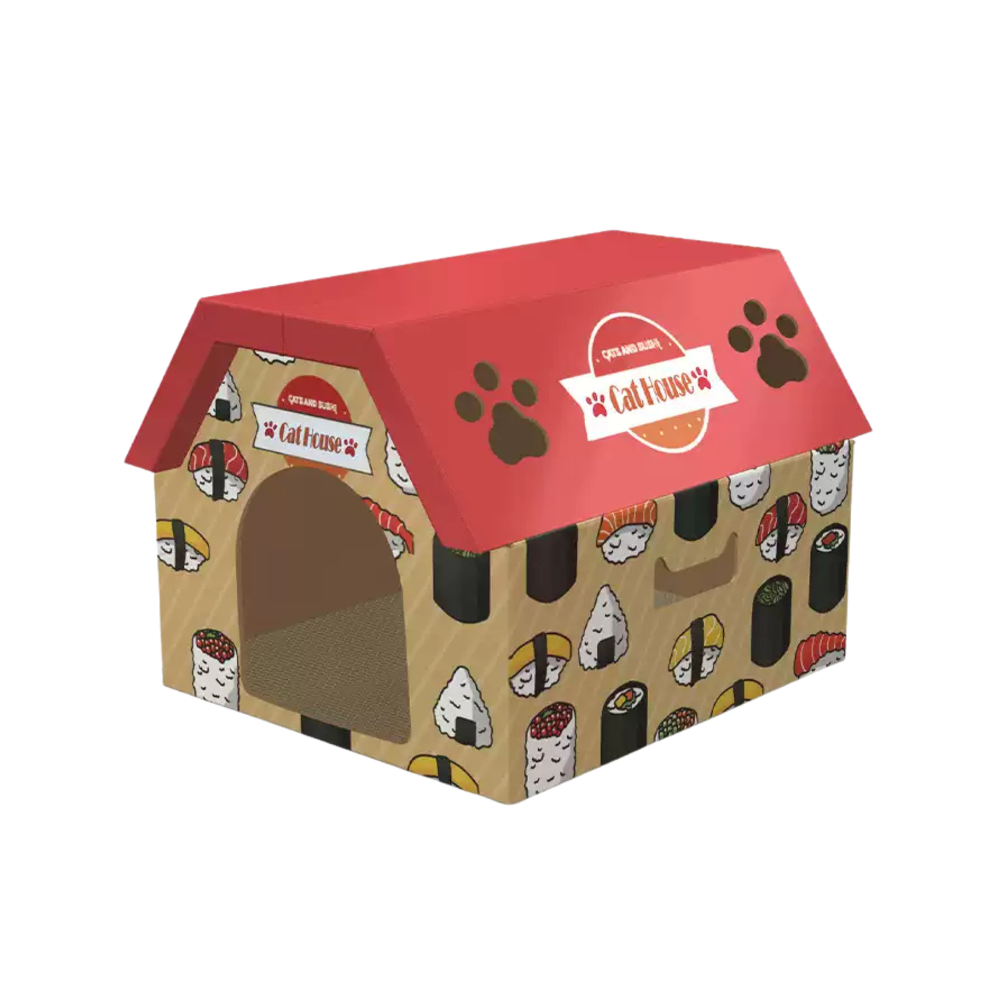 Food Workshop 3D Cardboard Cat Scratcher