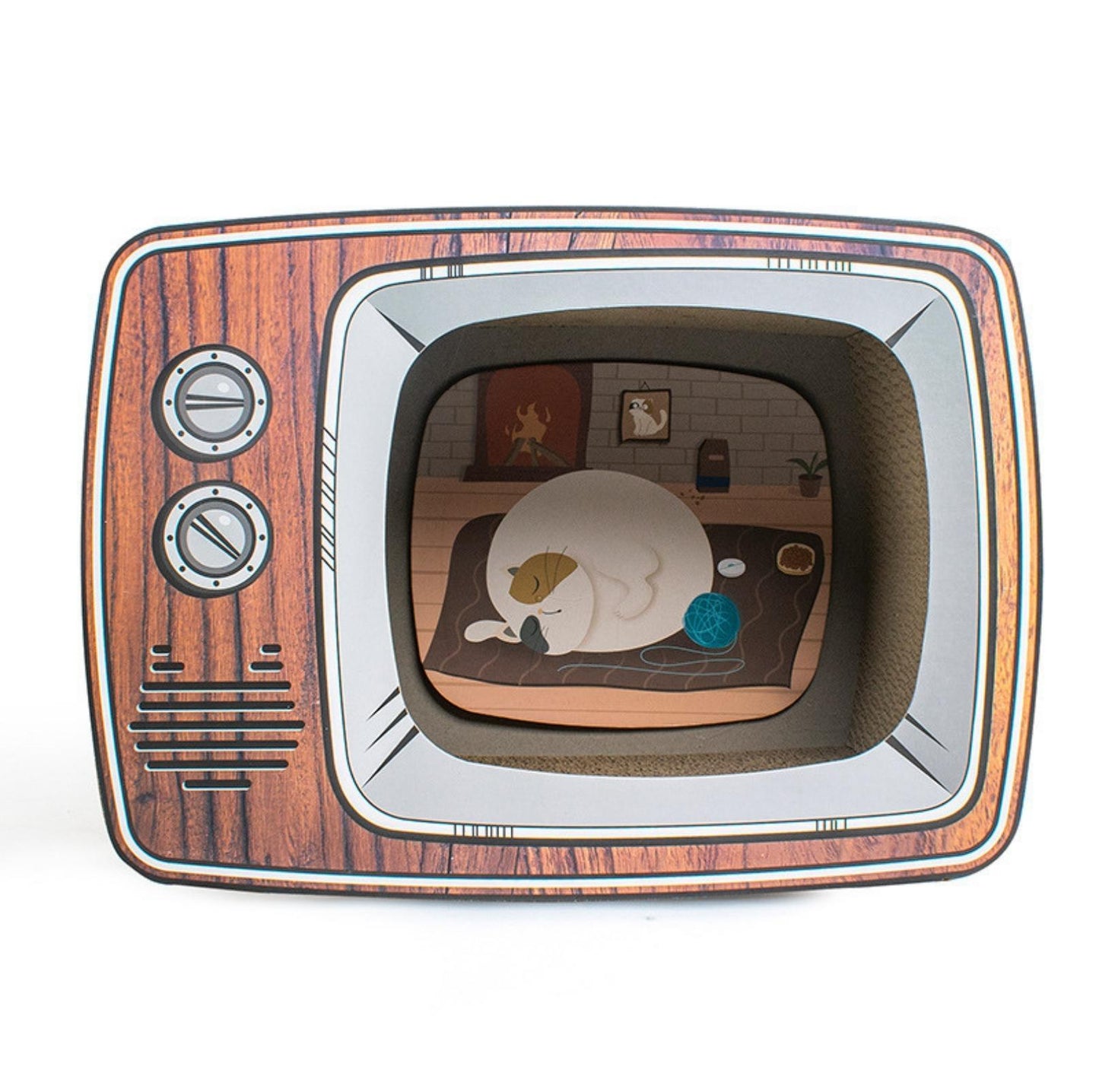 Paw-fect Home Appliance Style Cat Scratchers - With Hideaway Bedding Area