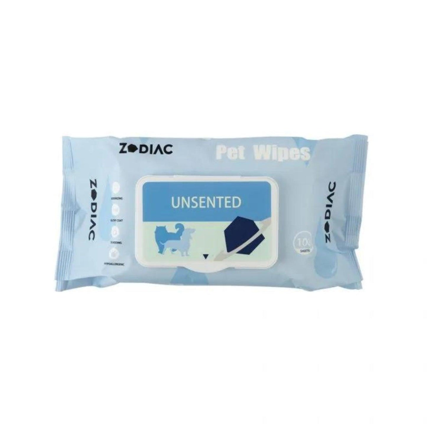 ZODIAC Pet Wipes 100 Sheets