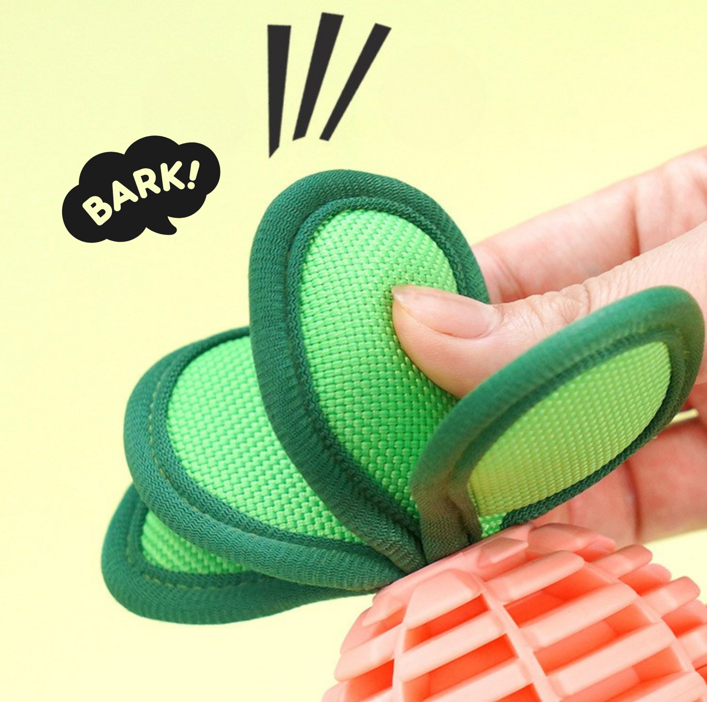 Cute Candy & Carrot Styled TPU Dog Chewing Toys