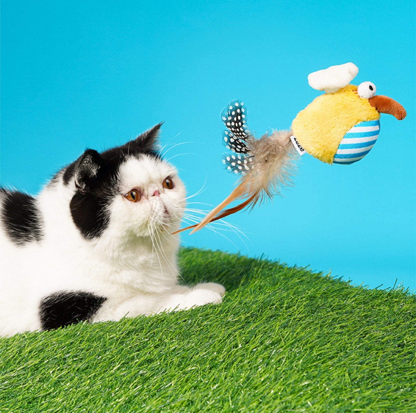 ZeZe Silly Birds Plush Catnip Toy