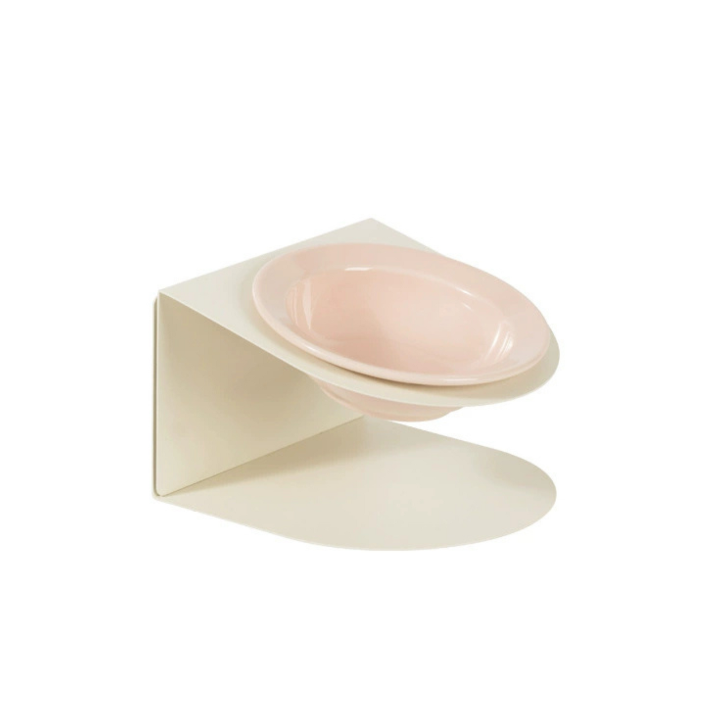 Height Adjustable Magnetic Ceramic Pet Bowl with Metal Stand