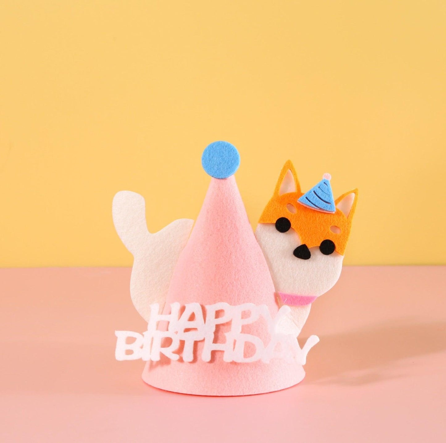 Animal Paw-ty Gear: Adorable Birthday Hat for Pets - {{product.type}} - PawPawUp