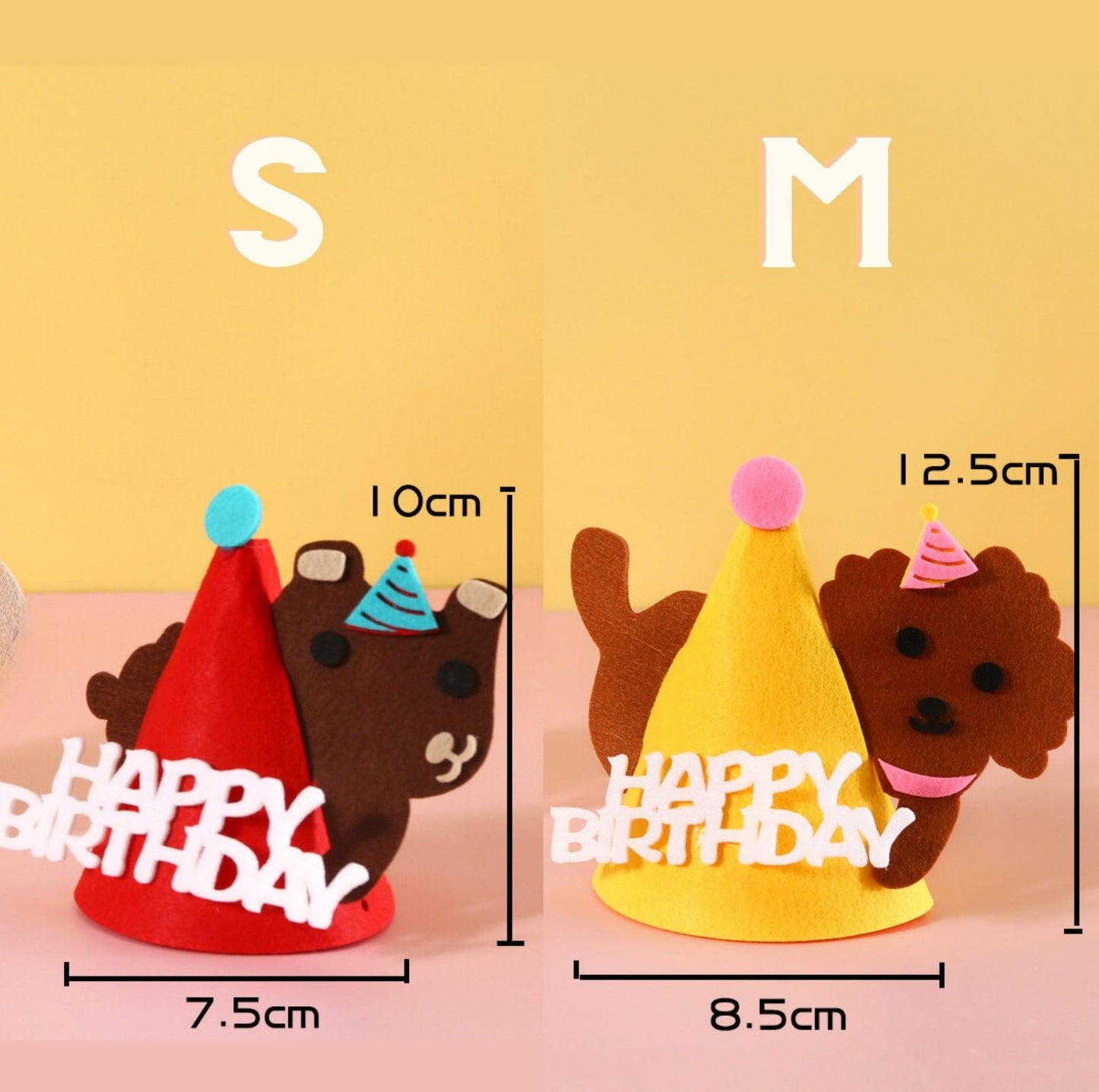 Animal Paw-ty Gear: Adorable Birthday Hat for Pets - {{product.type}} - PawPawUp