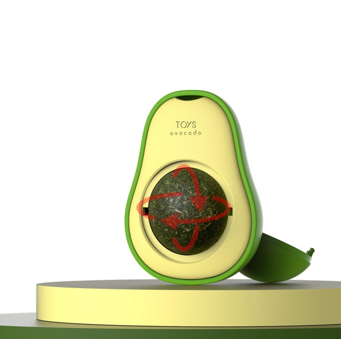 Avocado Catnip Licking Cat Toys - {{product.type}} - PawPawUp