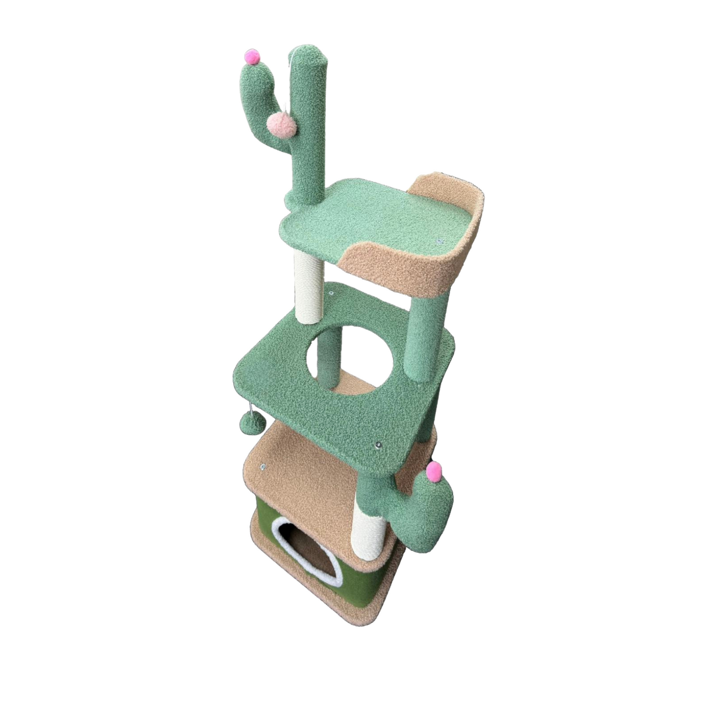 Cactus-Styled Cat Climbing Tree - {{product.type}} - PawPawUp