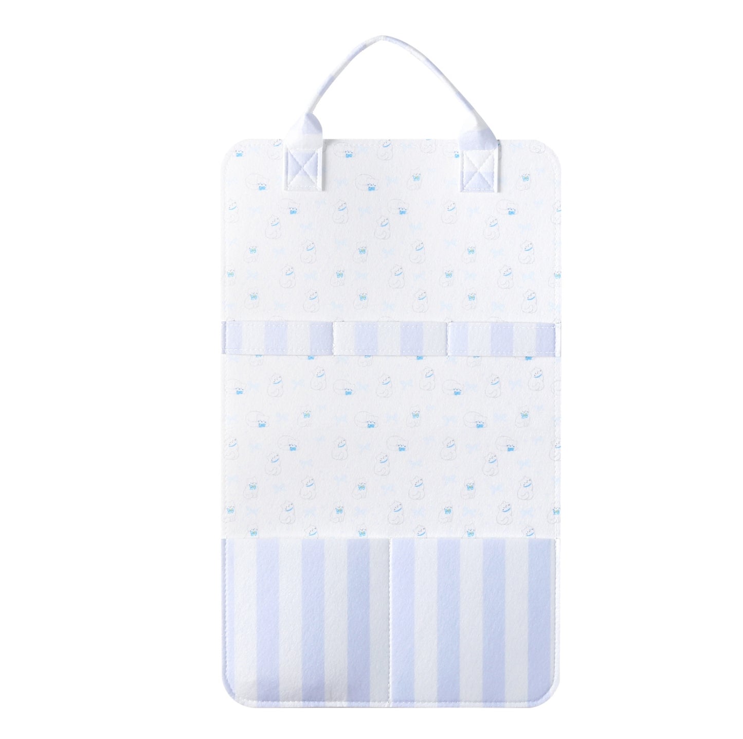 Cat Toy & Accessory Storage Felt Bag – Wall-Hanging Organiser (Toys not included) - {{product.type}} - PawPawUp