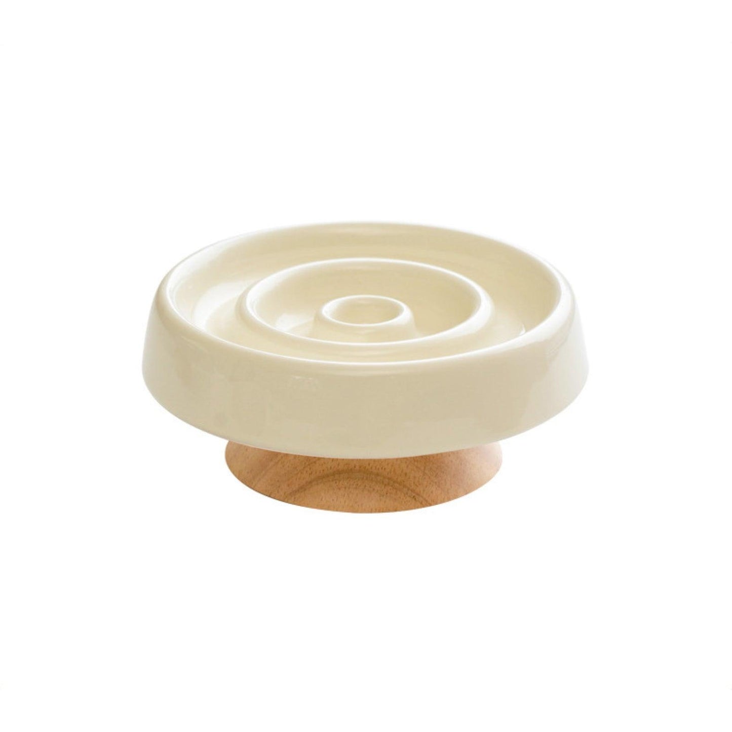 Ceramic Slow Eating Pet Food Bowl for Cats and Dogs - {{product.type}} - PawPawUp