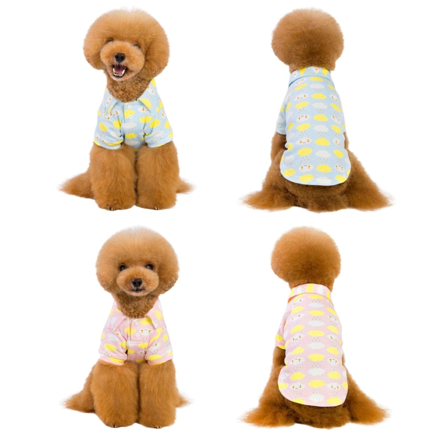 Chic Cotton Pet Shirt - {{product.type}} - PawPawUp