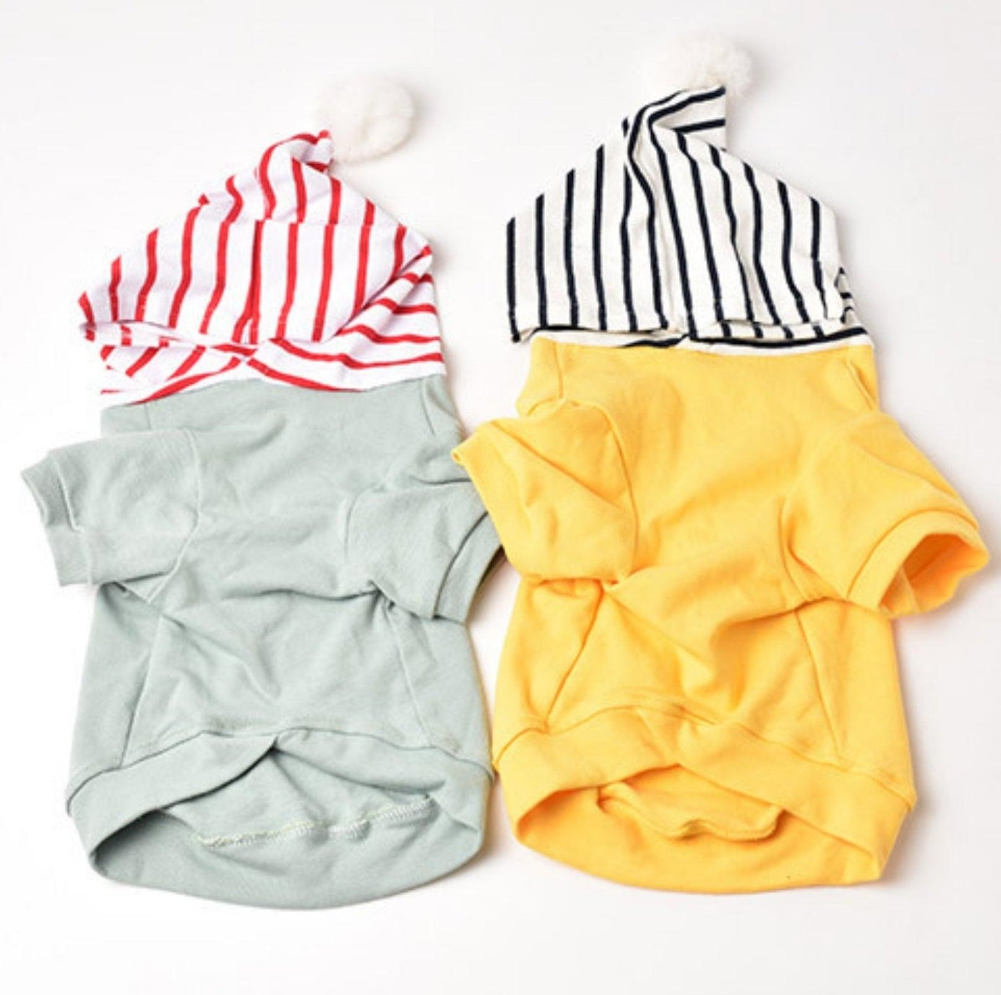 Chic Hooded Pet Jacket - Cozy Cotton Apparel - {{product.type}} - PawPawUp