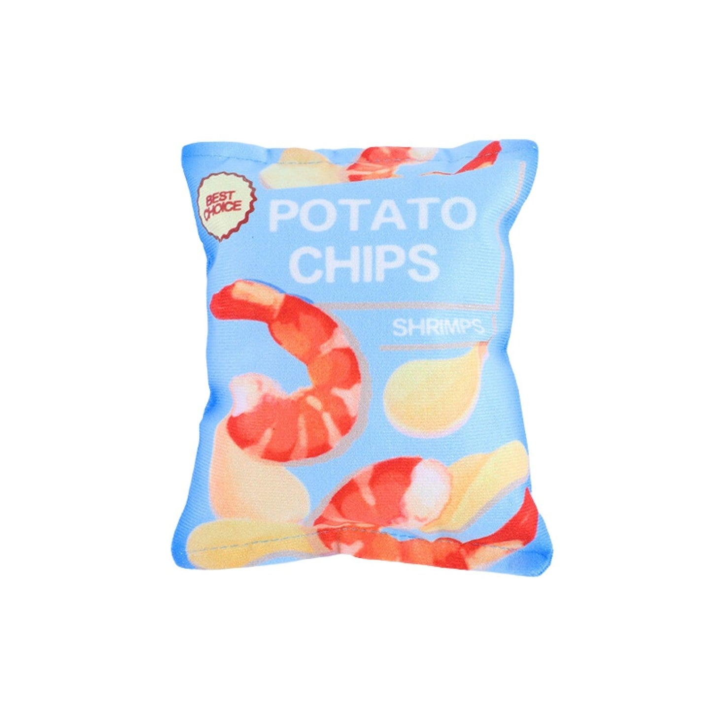 Chips Paw-ty: Plush Pet Chewing Toys with Built-in Squeakers - {{product.type}} - PawPawUp