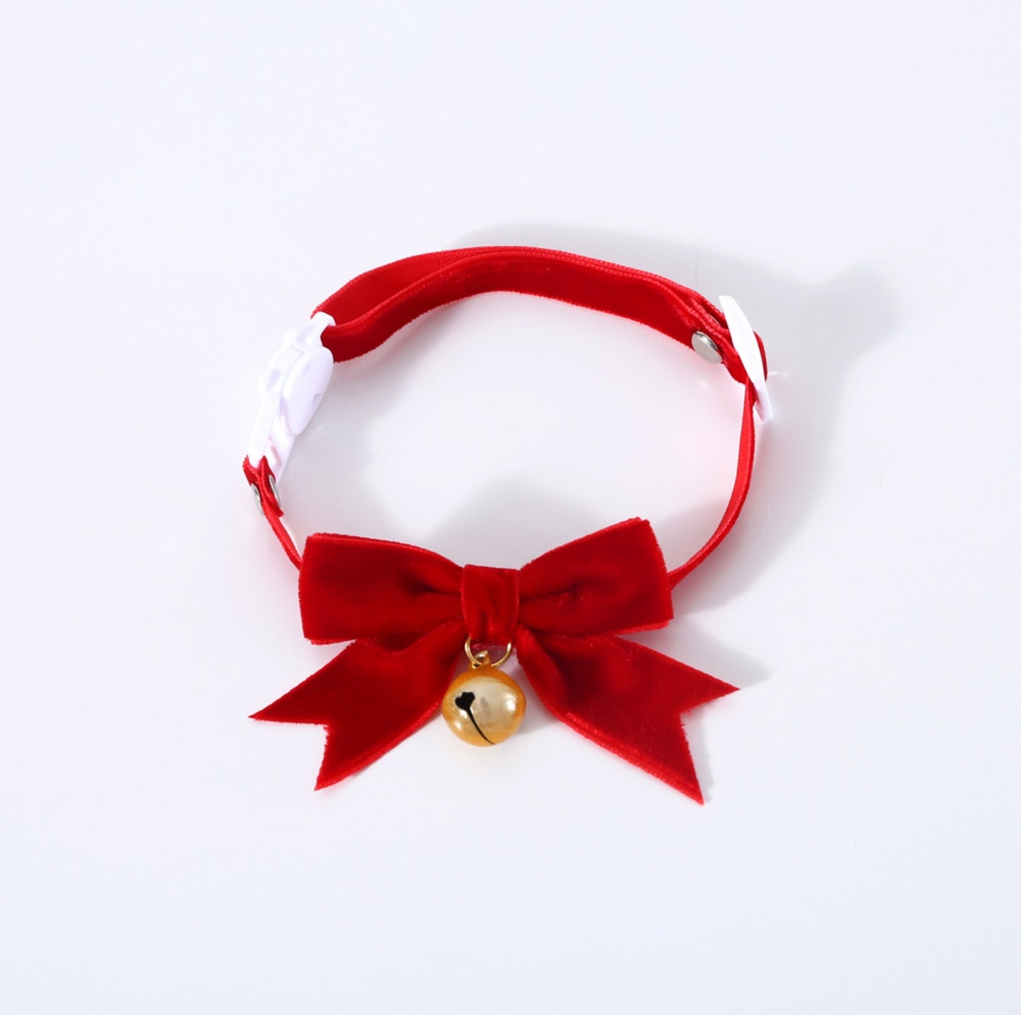 Christmas Velvet Bow Tie Pet Collar - {{product.type}} - PawPawUp