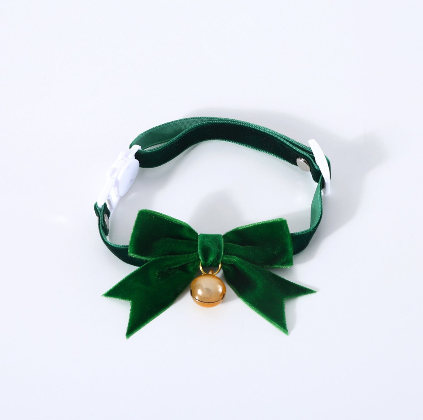 Christmas Velvet Bow Tie Pet Collar - {{product.type}} - PawPawUp