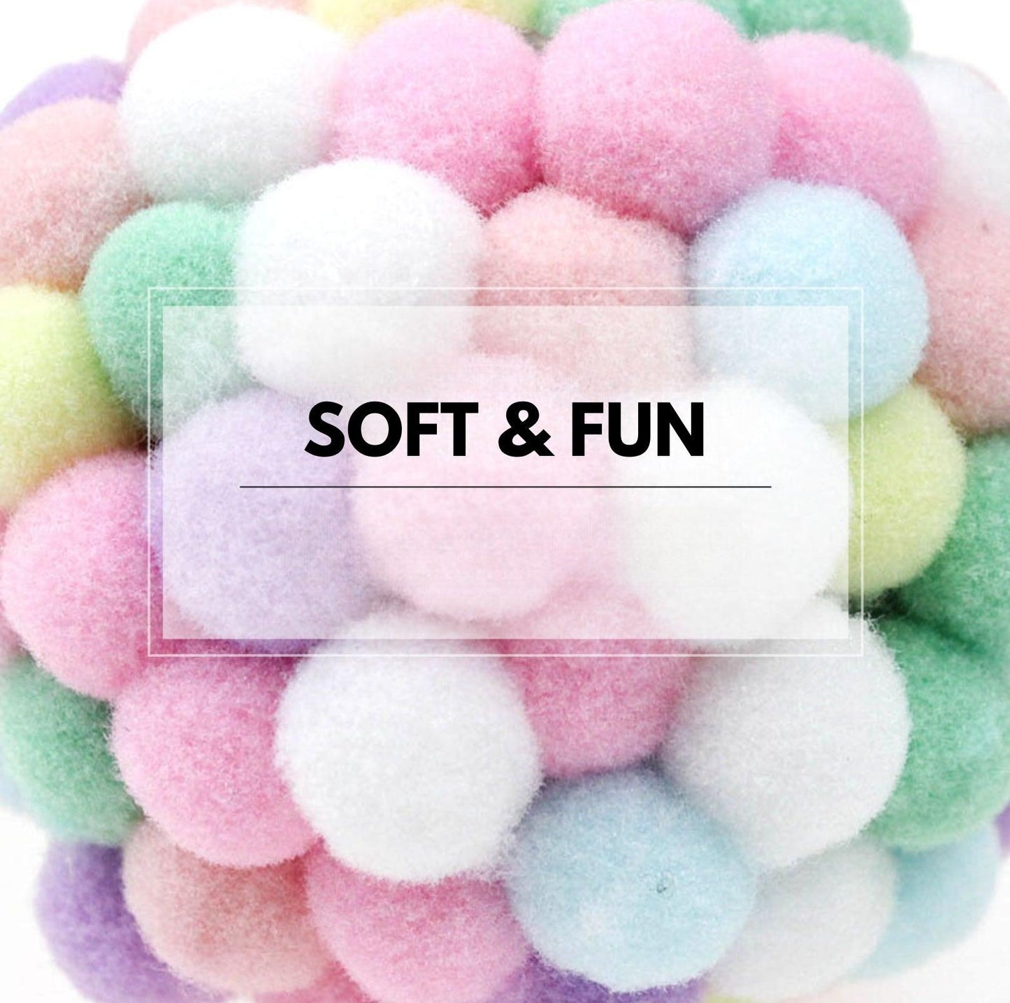 Colorful Plush Ball Cat Toys- Interactive Fun with Bells & Elastic - {{product.type}} - PawPawUp